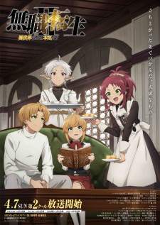 Mushoku Tensei II: Isekai Ittara Honki Dasu Part 2 (Episode 1 – 12)